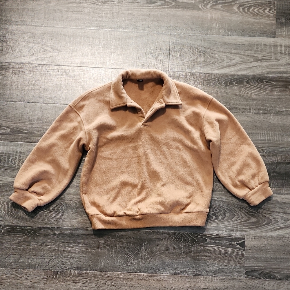 🌹 Dazy Collared Fleece Pullover 🌹